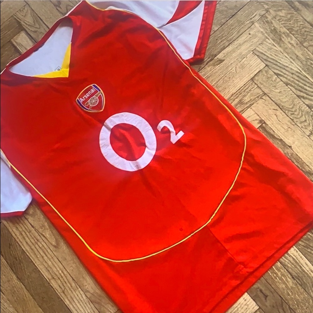 Nike vinatge aresenal henry 14 home 2003 jersey